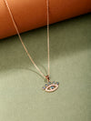 925 Silver Evil Eye Daily Wear Pendant Chain for Women