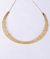 925 Sterling Silver Svara Glide Gold Plated Necklace