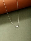 925 Silver Heart Shell Daily Wear Pendant Chain for Women
