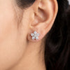 925 Sterling Silver Classic Floral Studs for Women
