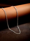 925 Silver Textured Daily Wear Chain for Men
