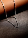 925 Silver Twisted Rope Daily Wear Chain for Men