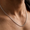 925 Silver Twisted Rope Daily Wear Chain for Men