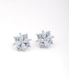 925 Silver Classy CZ Stud Earrings for Women