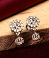 925 Silver Nitya Bloom Jhumka Earrings for Women