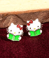 925 Silver Whimsy Tale Silver Hello Kitty Pendant Set