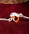 925 Silver Chirp Enamelled Bird Baby Bracelet