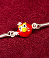 925 Silver Rianna Enamelled Owl Baby Bracelet for Kids
