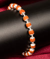 925 Shanti Silver Rudraksha Bracelet for Men