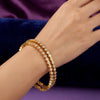 925 Silver Sona Gold-Plated Silver Bangles