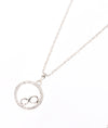 Aurelia Infinity Silver Pendant Chain