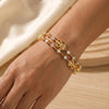 925 Sterling Silver Devyani Temple Stone Bangles