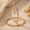 925 Sterling Silver Ishya Temple Stone Bangles