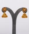925 Silver Aparna Temple Jhumkas for Women