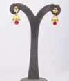 925 Silver Aloka Gold-Plated Jhumkas for Women