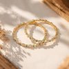 925 Sterling Silver Aira Temple Stone Bangles