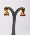 925 Silver Suvarna Temple-Inspired Jhumkas for Women