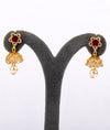 925 Silver Svetlana Temple Jhumka Earrings for Women