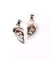 925 Silver Zariya Heart Pendant for Women