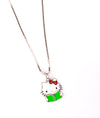 925 Silver Whimsy Tale Silver Hello Kitty Pendant Set