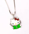 925 Silver Whimsy Tale Silver Hello Kitty Pendant Set