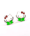 925 Silver Whimsy Tale Silver Hello Kitty Pendant Set