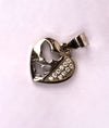 925 Silver Zarina Eclat Heart Pendant for Women