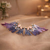 925 Silver Exotic Feather Statement Earring for Women