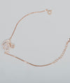 925 Silver Feather Glow Italian Bracelet for Women