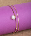 925 Sterling Silver Pearl Italian Daily Wear Bracelet