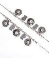 925 Silver Noor Antique Party Wear Anklets for Women