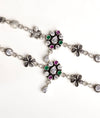 925 Silver Ruhani Bloom Antique Party Wear Anklet