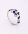 925 Sterling Silver CZ Party Ring for Women