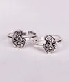 925 Silver Kavya Paisley Design Women's Toe Rings