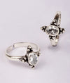 925 Silver Tejas Fancy Toe Rings for Women