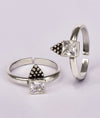 925 Silver Dhruv Contemporary Style Women's Toe Rings