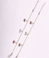 925 Silver Khushi Novelty Charm Anklets