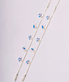 925 Silver Titli Enamel Charm Fancy Anklets
