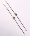 925 Silver Bandhan Oxidized Kids Anklets