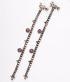 925 Silver Shringaar Oxidised Kids Anklets