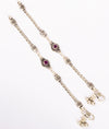 925 Silver Noorvi Antique Festival Anklet for Women