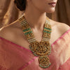 925 Silver Rajasi Temple Long Necklace for Women
