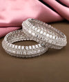 925 Silver Seraphina CZ  Party Wear Bangles for Women