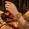 925 Silver Shubha Goddess Temple Bangle for Women