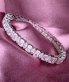 925 Silver Aurora CZ Partywear Bangles for Women