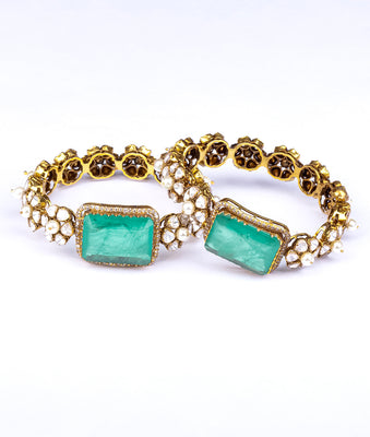 925 Silver Nirvana Traditional Bangle for Women