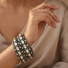 925 Silver Aranya Oxidised Bangles for Women