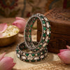 925 Silver Aranya Oxidised Bangles for Women