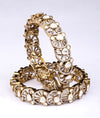 925 Silver Arohi Traditional Jadau Bangles for Women