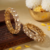 925 Silver Arohi Traditional Jadau Bangles for Women